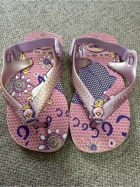 Havaianas Kids Pink Flip Flop Sandals